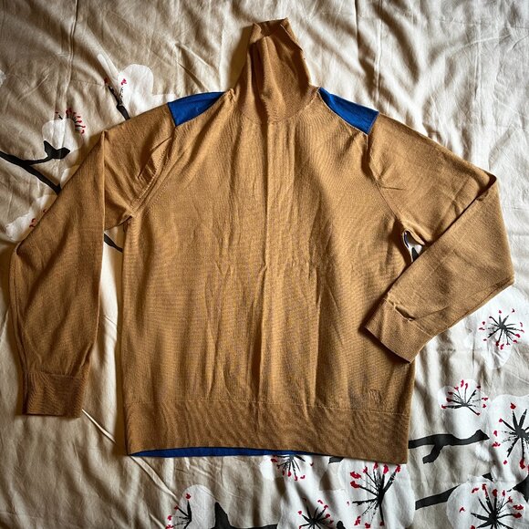 JW Anderson for Uniqlo wool turtleneck colourblock sweater size XL - Picture 1 of 8